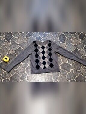TWEEDS 100% 2 ply cashmere sweater size XL VINTAGE